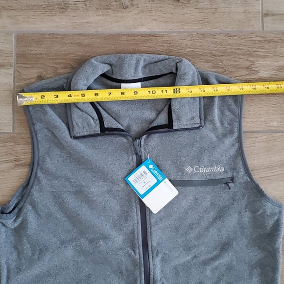 🆕️ Men's Columbia Vest (Graphite Heather) - Picture 9 of 9